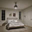 Rindel 15cm Ceiling Fan with LED Lights