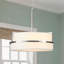 Lustre à 3 lumières de 15,74 po en forme de tambour moderne à intensité variable pour vestibule de salle à manger-2049032557