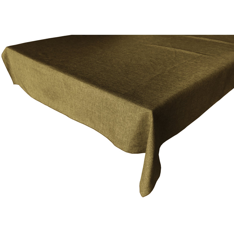 Nappe Zeev, L 108 po x l 58 po, Or foncé