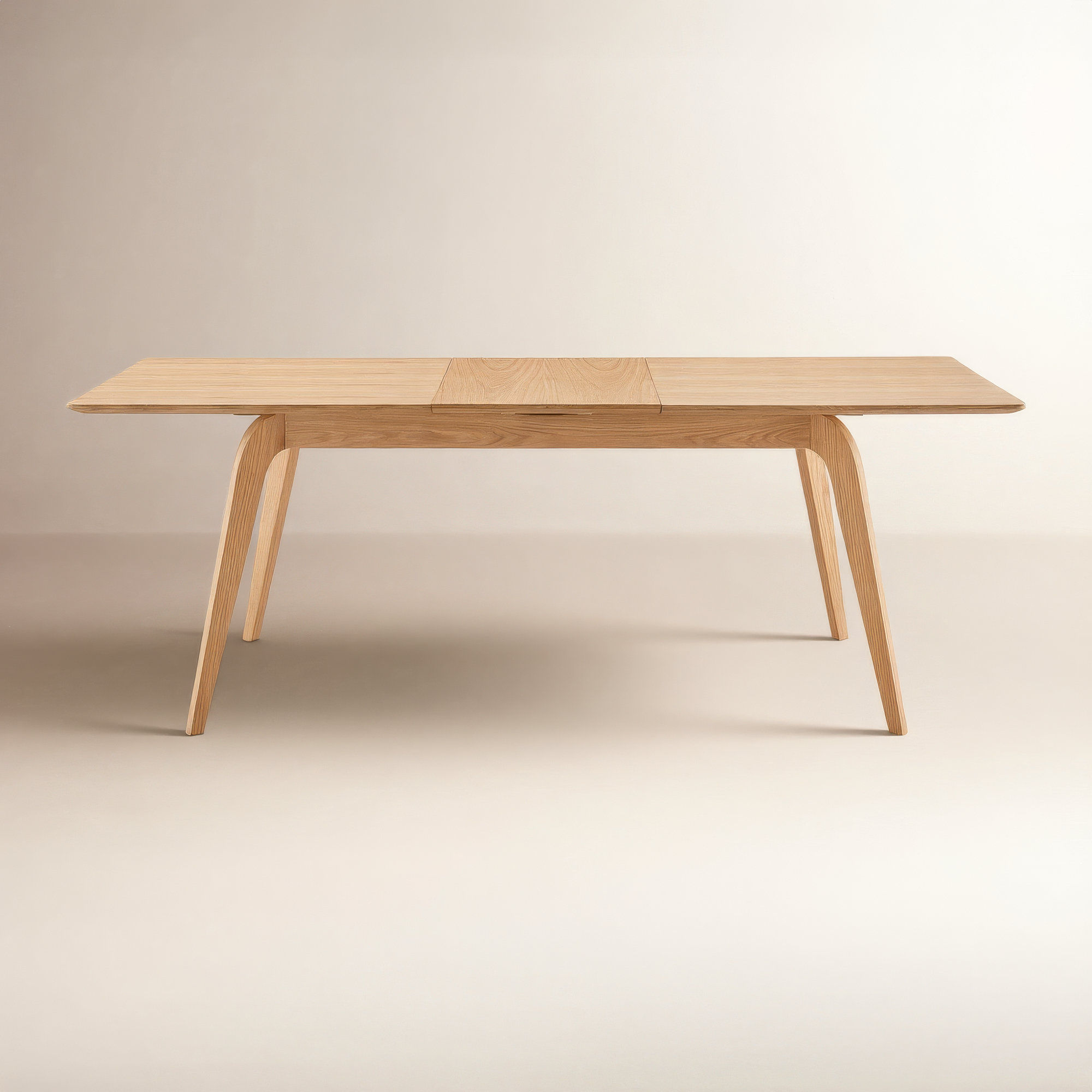 Yolanda 83" Extendable Dining Table, Oak