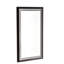Miroir de meuble-lavabo mural 40 po x 24 po, cadre en aluminium, brouillard, 3 températures de couleur, gradation continue, naturel, brun clair, idéal pour la salle de bain avec miroir