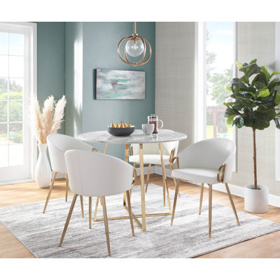 Fauteuils en similicuir de 19,25 po Josie