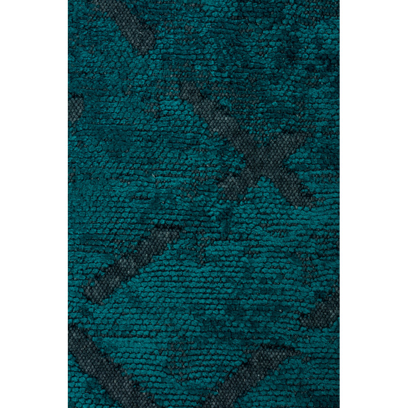 Rapture Green Abstract Luxury Area Rug, Rectangle 7'10" x 9'10"