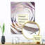Grand paysage de montagne I - miroir mural abstrait MIR140643-1673165192