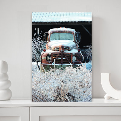 Winter Glaze 1 Piece Wrapped Canvas Wall Art