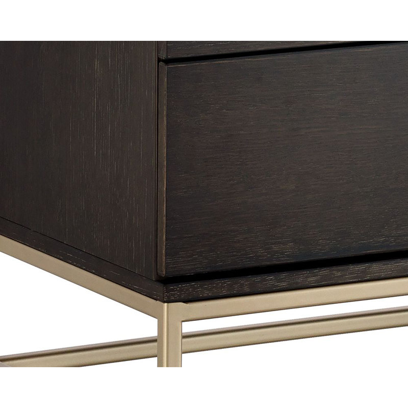 Rebel 6 - Drawer Dresser, Dark Gray