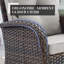 Chaise berçante pivotante en osier avec coussins Braxleigh (paquet de 2)-957569858-957569917