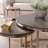3Pc Round Nesting Coffee Tables Set