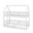 Twin-Over-Twin Bunk Bed With Fence & Door, House Style-1756494029