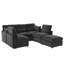 Canapé-lit modulaire en chenille de 85 po de largeur-439469848