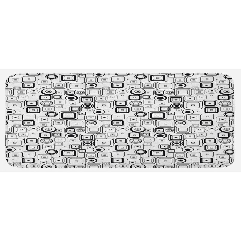 Modern & Contemporary Synthetic Kitchen Mat