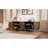 Functional 4-Door TV Cabinet – 2 Storage Spaces, Adjustable Shelves, Ideal For Living Room Organization-608075967