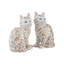 Coco Cat Statues - Pair