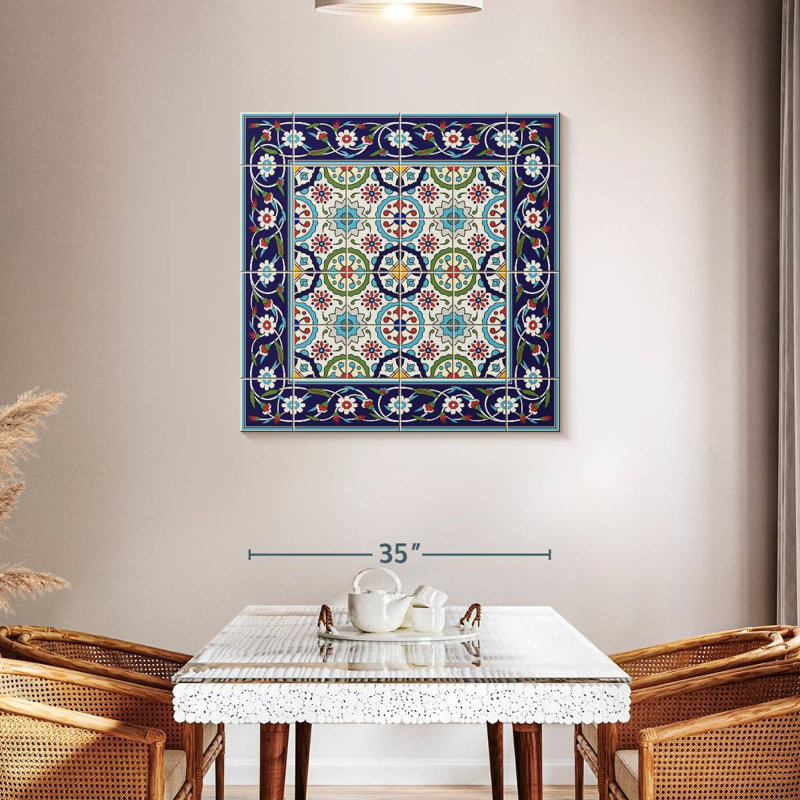 Carreaux Kerner Arabesque, H 36 po x l 36 po