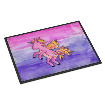 Zelma Non-Slip Outdoor Doormat