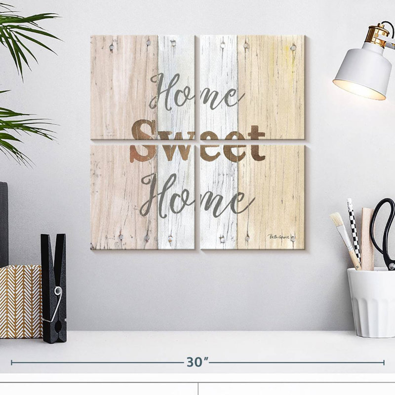Plaque murale Farmhouse Home Sweet Home