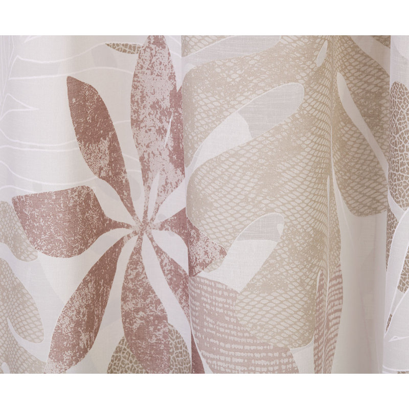 Craigmore Semi Shreer Curtain, Pink