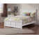 Madison Solid Wood Low Profile Platform Bed with Matching Footboard