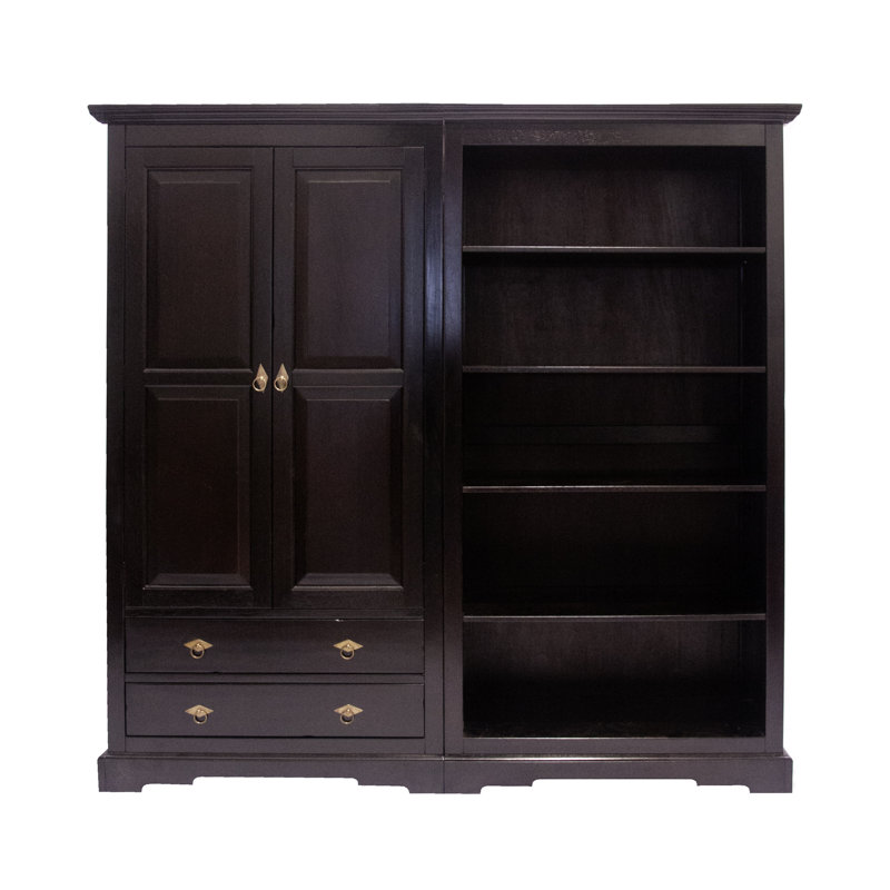 Boalsburg 183.5 cm H x 98 cm W Solid Wood Standard Bookcase
