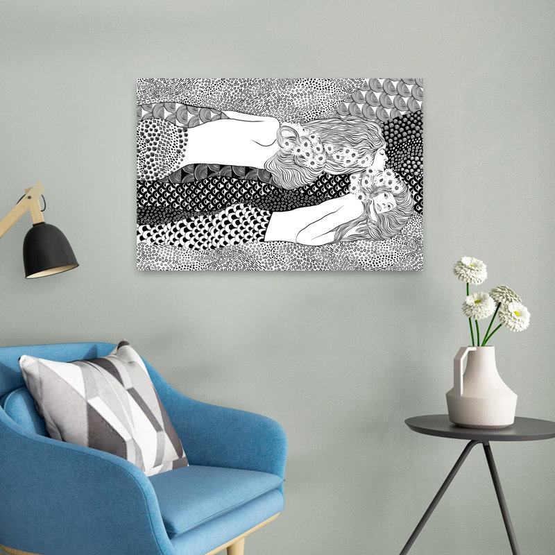 Art contemporain, art contemporain abstrait, H 16 po x l 24 po