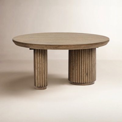 Vander Wood Round Coffee Table