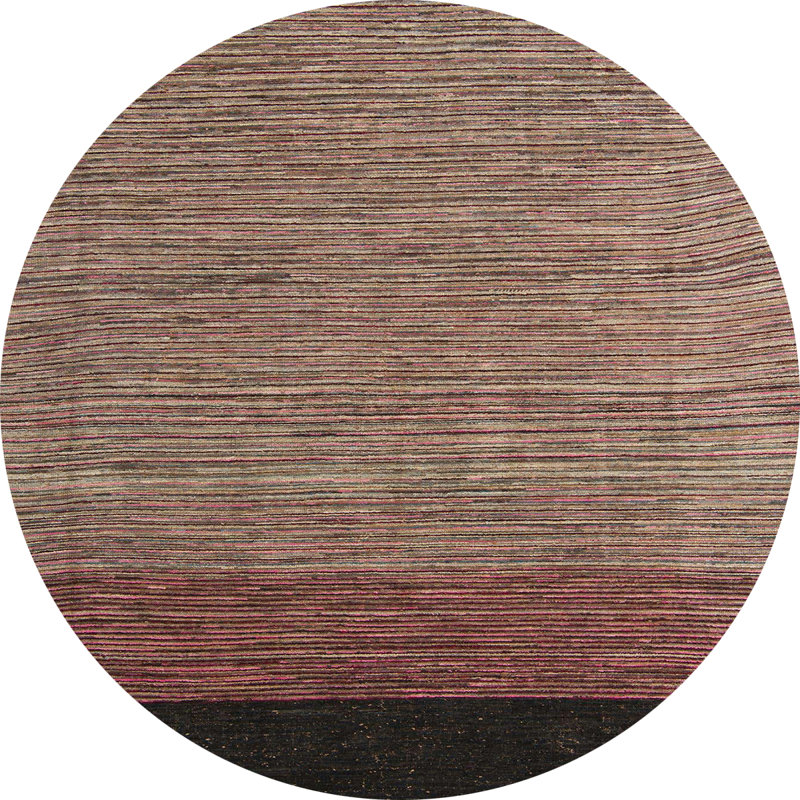 Abstract Indoor Rug, Round 3'
