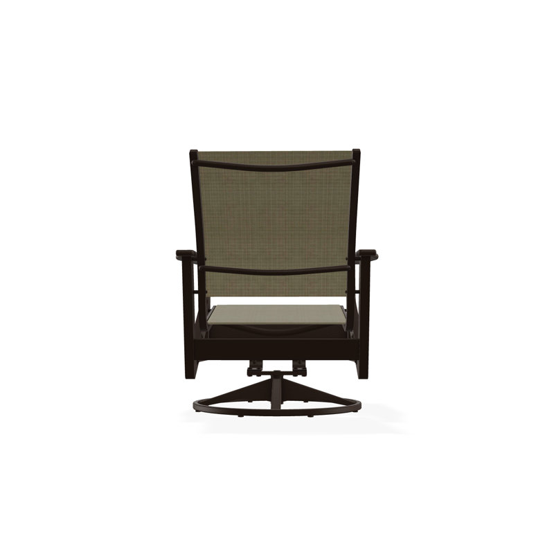 Wexler Outdoor Swivel Lounge Chair, Beacon Taupe Sunbrella®, Kona