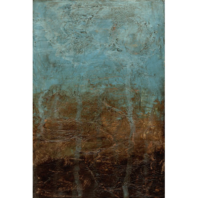 Oxidized Copper I - Wrapped Canvas Art Prints