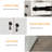 Haikey 122" Wide 8 Drawer Sideboard-203388686