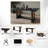 Taire Solid Wood Base Dining Table