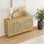 Armoire de rangement 63 po Mid-Century