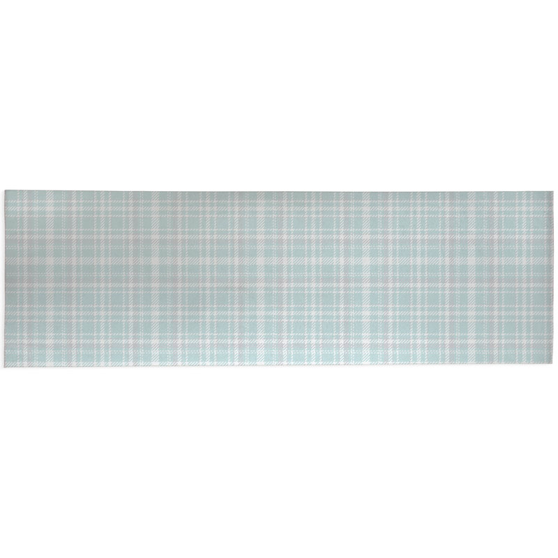 Rocky Tartan Non-Slip Outdoor Rug, Runner 2'6" x 8'