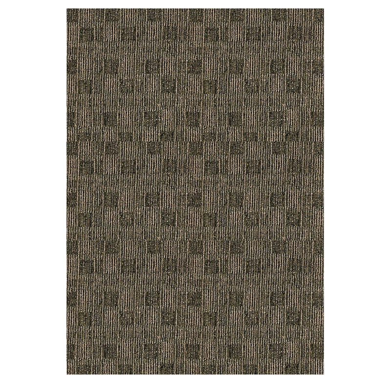 Tapis abstrait abstrait d'intérieur / extérieur de couleur commerciale, vert, 10 pi x 11 pi, adapté aux animaux de compagnie et aux enfants. Fabriqué aux États-Unis, rectangulaire, tapis idéal pour les enfants, animaux de compagnie, événement, mar
