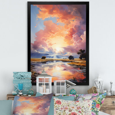 «Echoes Of Magical Fermament I», reproduction sur toile
