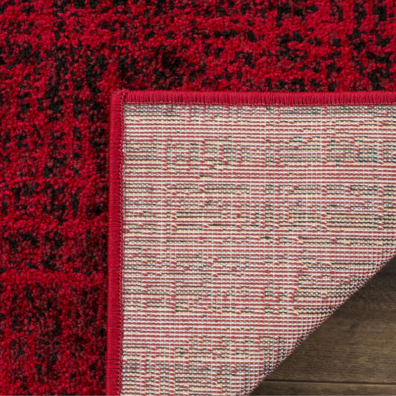Riebe Abstract Area Rug, Rectangle 3' x 5'