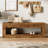 47" Solid Wood Entryway Bench with Shoe Storage-1982930030
