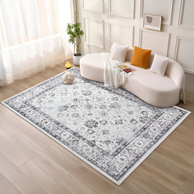 Alma Vintage Look Shag Area Rug
