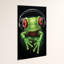 Impression sur papier grenouille rock Espinoza