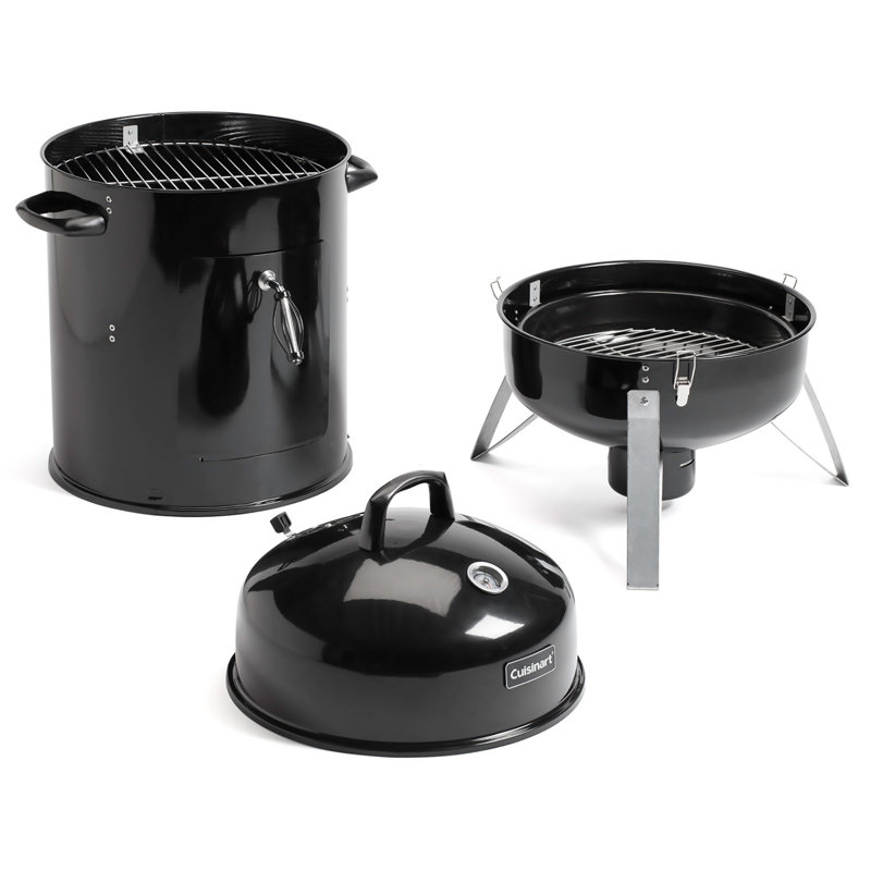 Cuisinart Vertical Charcoal Portable 510 Square Inches Smoker