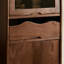 Armoire d'appoint en bois de luxe rétro