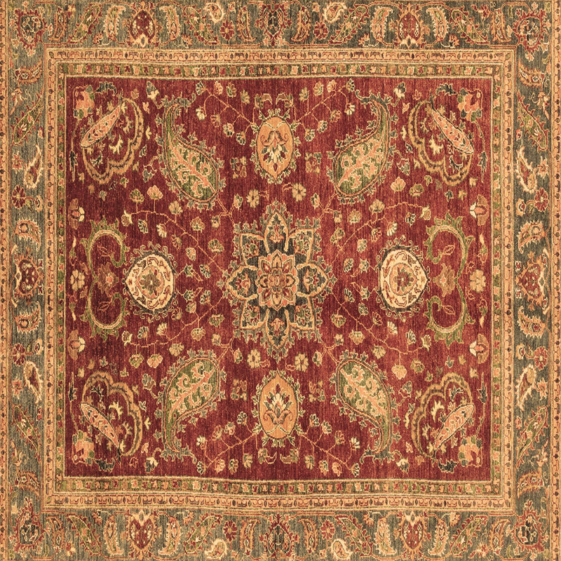 Oriental Indoor Rug, Square 4'