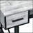 Antique White Finish Computer Desk