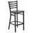 Loughran Ladder Back Metal Restaurant Barstools-94596162-94596160-21223159