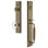 Fifth Avenue Dummy Handleset with Deadbolt and Provence Knob and Rosette