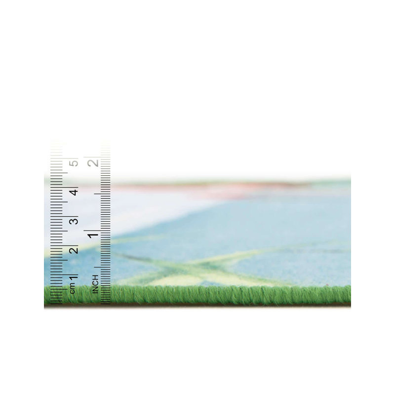 Tapis d'intérieur / extérieur Jill Zarin Dominica, Rond 7 pi 10 po