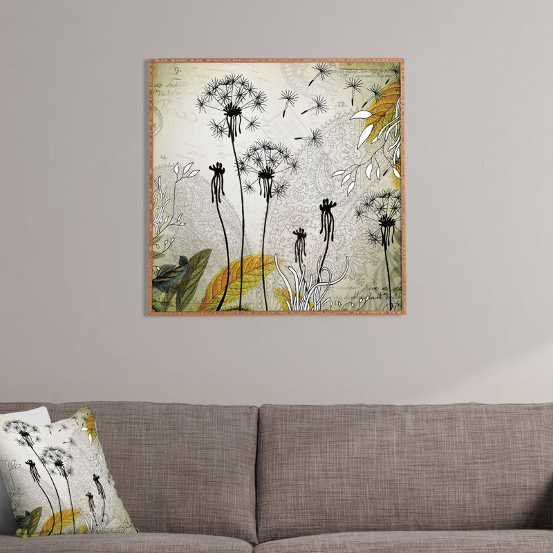 «Little Dandelion», impression encadrée