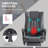Microfiber Office Chair, High Back Computer Chair With 6 Point Massage, Heat, Adjustable Height Retractable Footrest-492956286