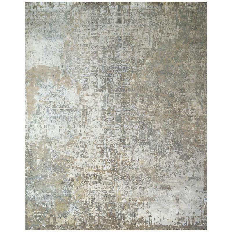 Abstract Area Rug, Rectangle 8' x 10'