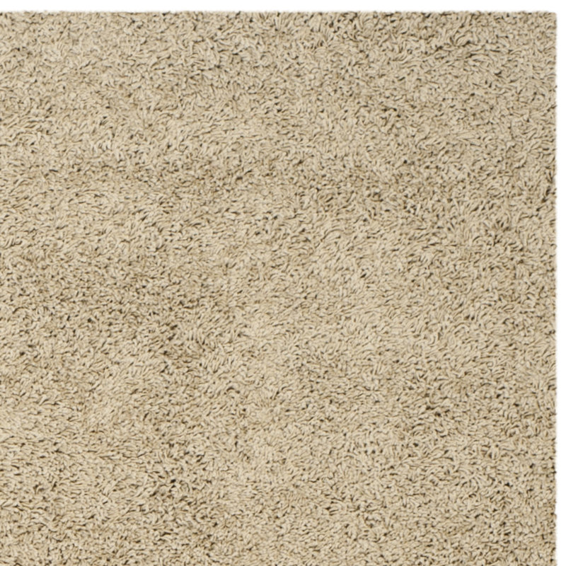 Assar Handmade Tufted Brown Rug, Rectangle 2'6" x 3'1"