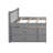 Gelen Slat Headboard Design Bed with Drawers-620215872